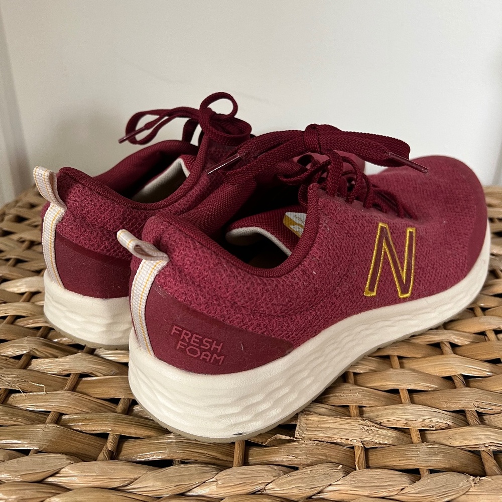 New Balance Women’s 11 Fresh Foam Cranberry Dark Pink Burgundy